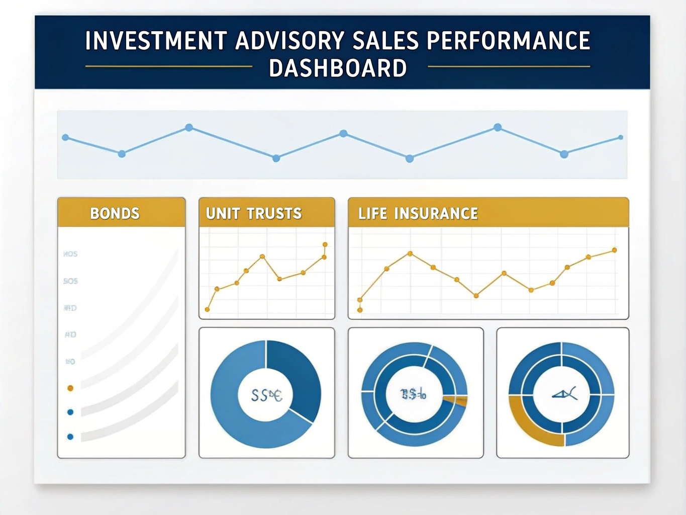 Transform your investment advisory firm's sales tracking with our comprehensive Performance Dashboard - turning complex data into clear, actionable insights at a glance.