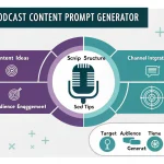 Transform your podcast content strategy with our innovative Prompt Generator - your ultimate tool for creating engaging, audience-focused episodes that drive success.