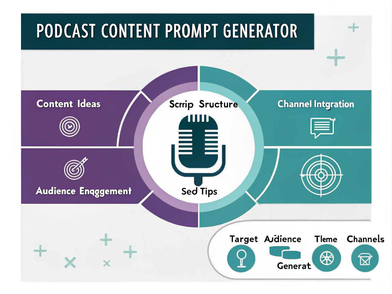 Transform your podcast content strategy with our innovative Prompt Generator - your ultimate tool for creating engaging, audience-focused episodes that drive success.