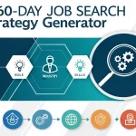 Transform your job search with our AI-powered 60-Day Strategy Generator - your personal career coach that creates customized action plans based on your role, industry, and skills.