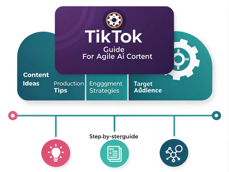 Master the art of creating engaging TikTok content about Agile AI with this comprehensive visual guide to content creation, production tips, and audience engagement strategies.