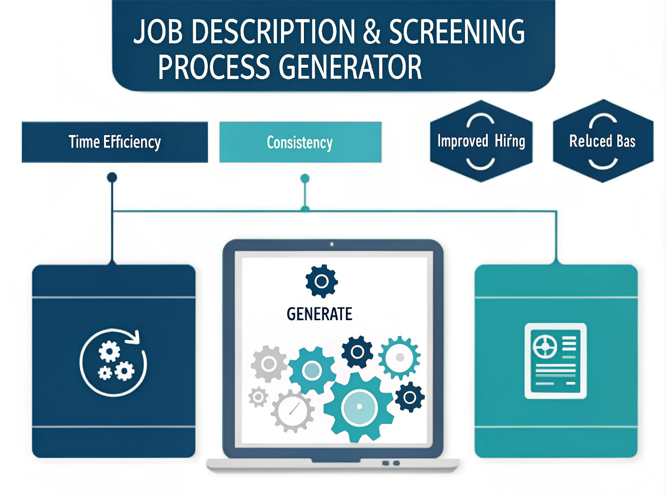 Streamline your hiring process with our AI-powered Job Description & Screening Process Generator - creating comprehensive, unbiased job listings and screening criteria in minutes.