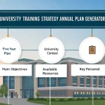 Transform your university's training initiatives with our Annual Plan Generator - streamlining the creation of comprehensive, strategic training plans aligned with long-term institutional goals.