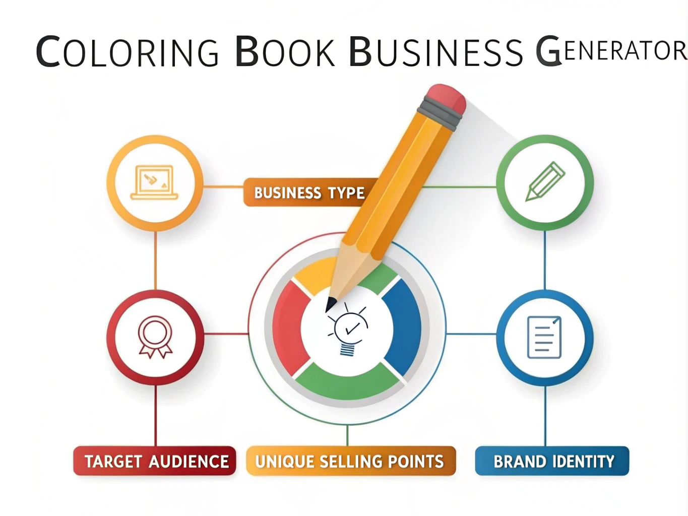 Transform your creative vision into a thriving coloring book business with our innovative Business Concept Generator - your all-in-one tool for instant, customized business solutions.