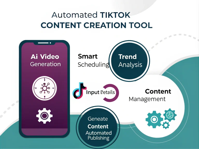 Revolutionize your TikTok presence with our automated content creation tool - transform self-help concepts into engaging videos while saving hours of manual work daily.