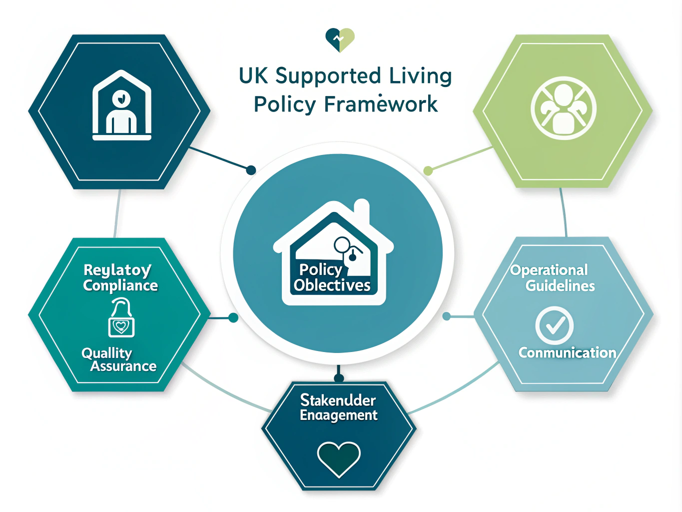 Comprehensive guide to creating and implementing effective supported living policies in the UK, ensuring person-centered care and regulatory compliance through structured frameworks.