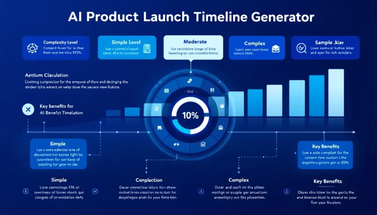 Streamline your AI product development planning with our interactive Timeline Generator tool - precisely calculate project durations based on team size, data complexity, and model sophistication.