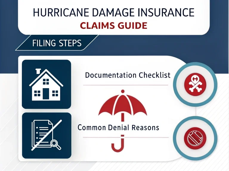 Navigate hurricane damage insurance claims confidently with this comprehensive visual guide to filing, documentation, and appeals processes.