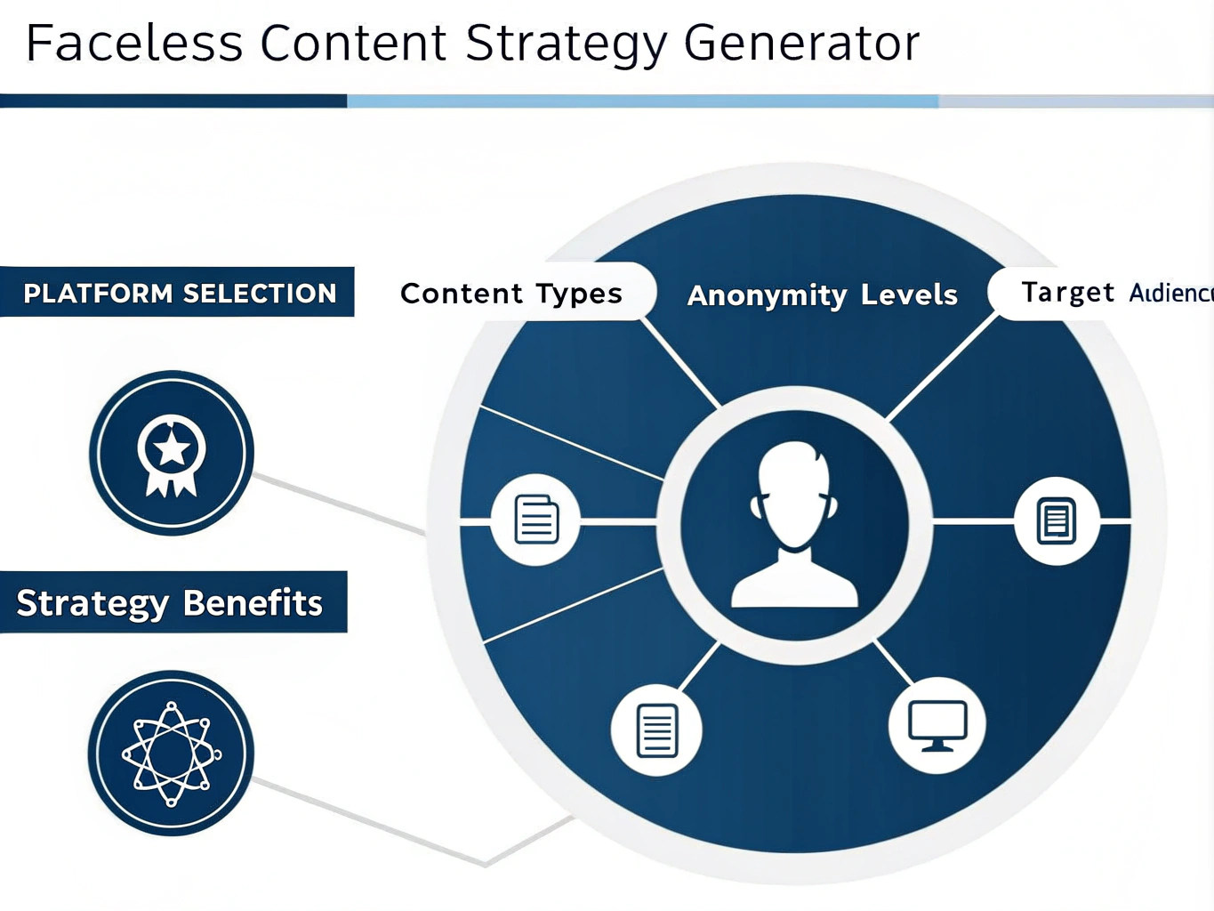 Transform your social media presence with our Faceless Content Strategy Generator - your comprehensive tool for building an anonymous yet engaging online brand.