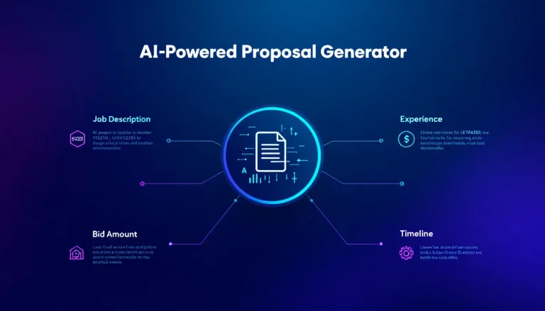 Transform your freelance bidding success with an AI-powered proposal generator that creates personalized, compelling proposals tailored to each job posting in minutes.