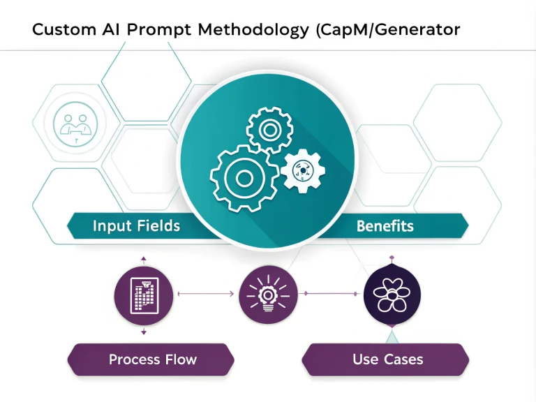 Transform your AI content creation workflow with the Custom AI Prompt Methodology (CAPM) Generator - your solution for crafting structured, effective prompts that deliver consistent results.