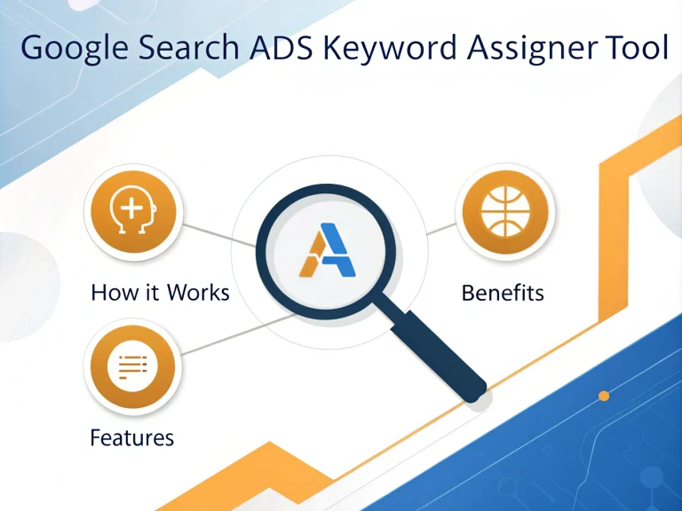 Streamline your Google Ads campaigns with our intelligent Keyword Assigner Tool - automatically matching the perfect keywords to your ad variations for maximum impact.