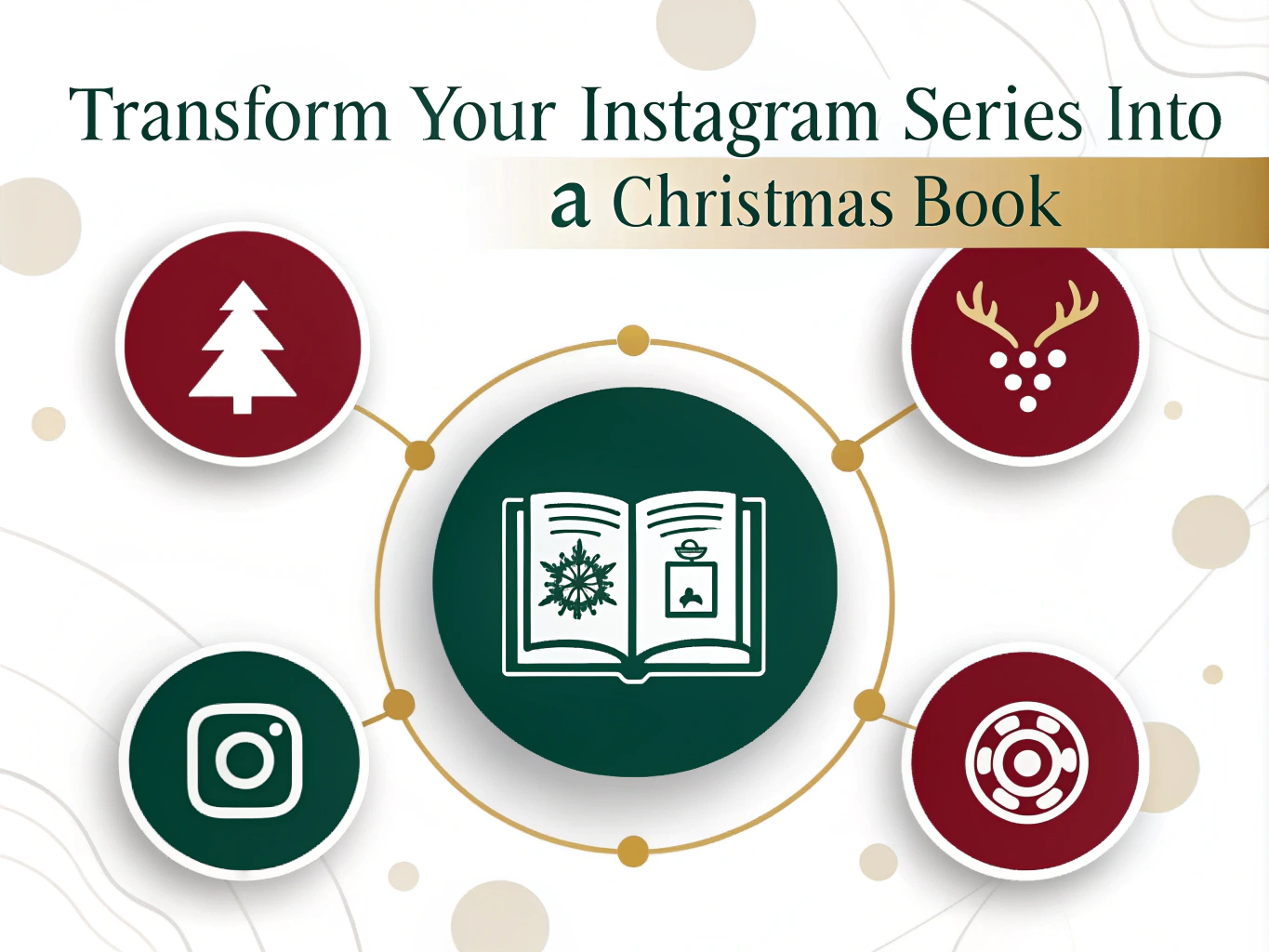 Turn your successful Instagram content into a captivating Christmas book with this comprehensive transformation guide - from social media success to holiday bestseller.