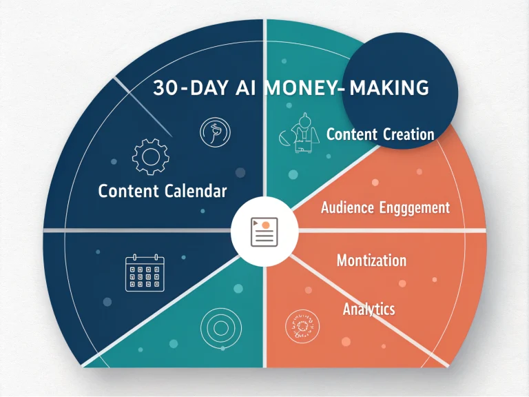 Transform your social media strategy with our AI-powered 30-day content calendar generator - your roadmap to creating engaging, profitable content in the AI industry.