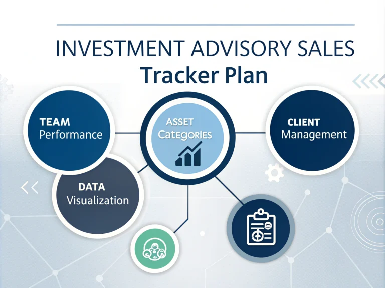 Transform your investment advisory team's performance tracking with our comprehensive Sales Tracker Plan Generator - streamlining data collection, visualization, and reporting in one powerful tool.