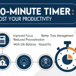 Maximize your productivity with our 30-minute timer infographic - your visual guide to effective time management and focused work sessions.