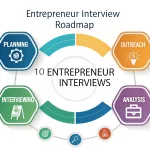 Transform your business journey with our comprehensive Entrepreneur Interview Roadmap - your strategic guide to gaining invaluable insights from 10 successful business leaders.