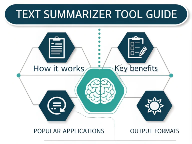 Transform complex text into clear, actionable insights with our intelligent Text Summarizer Tool - your solution for efficient information processing and comprehension.