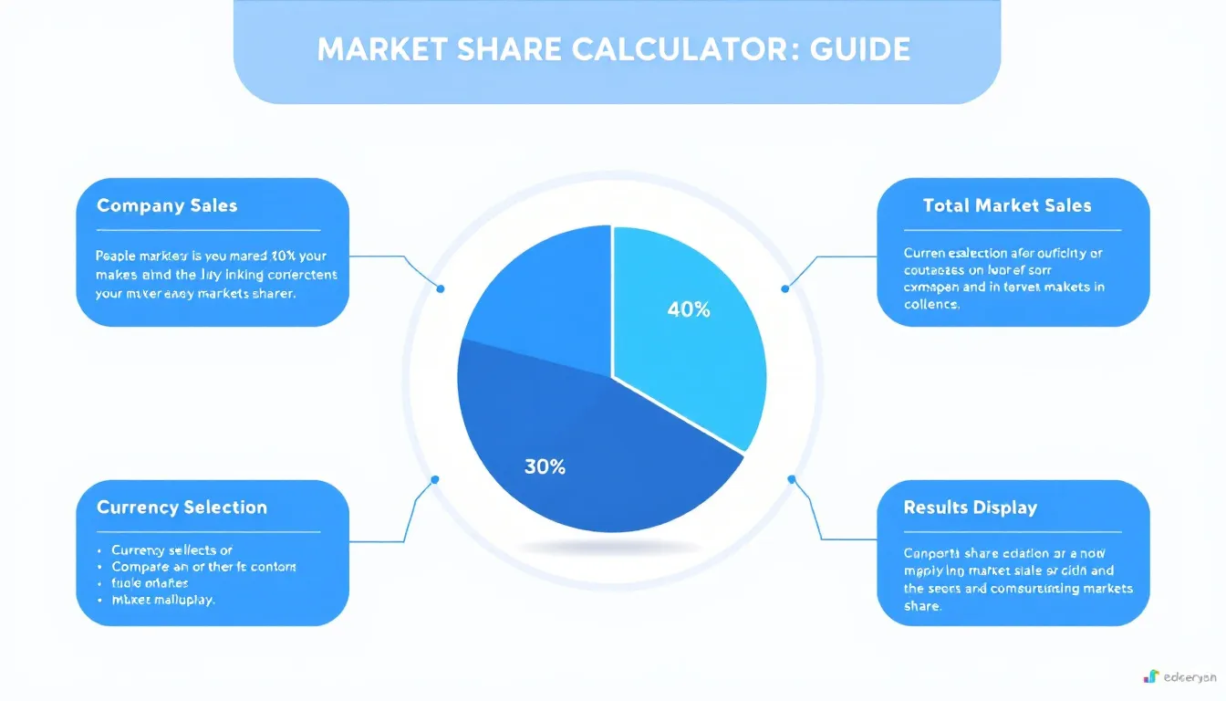 Master your market position analysis with our intuitive Market Share Calculator - transform raw sales data into actionable business insights instantly.