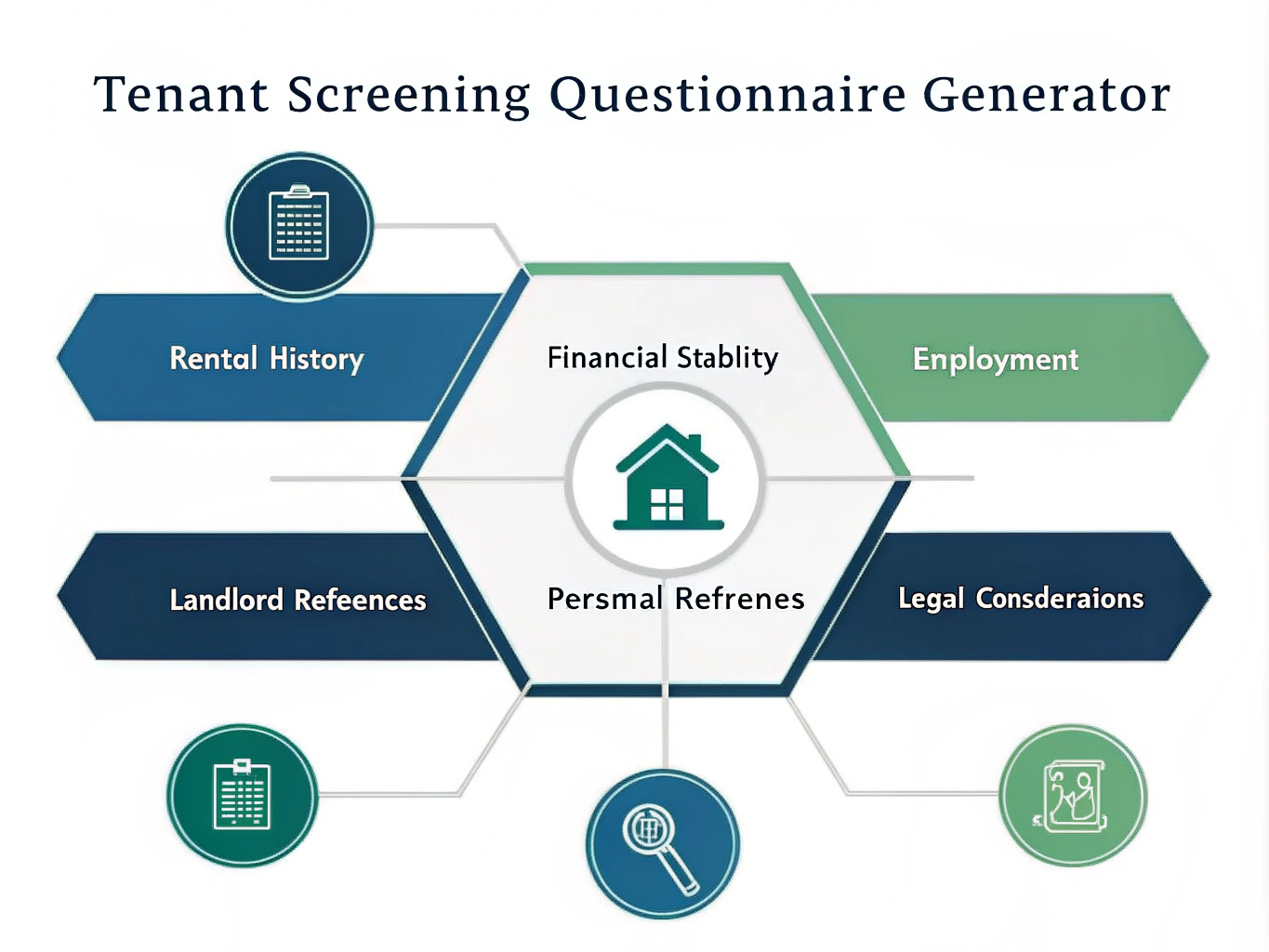 Streamline your tenant screening process with our comprehensive Questionnaire Generator - transforming property management efficiency through standardized, professional applicant evaluation.