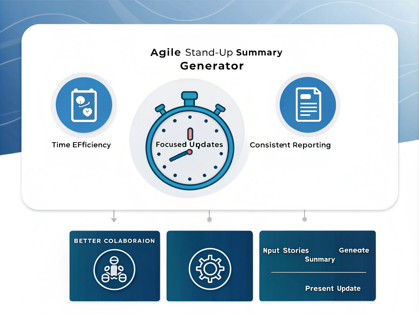 Streamline your Agile stand-ups with an intelligent tool that transforms verbose updates into concise, actionable summaries - saving time and improving team communication.