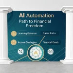 Discover how AI automation skills can pave your way to financial independence with this comprehensive visual guide to combining tech expertise with wealth-building strategies.