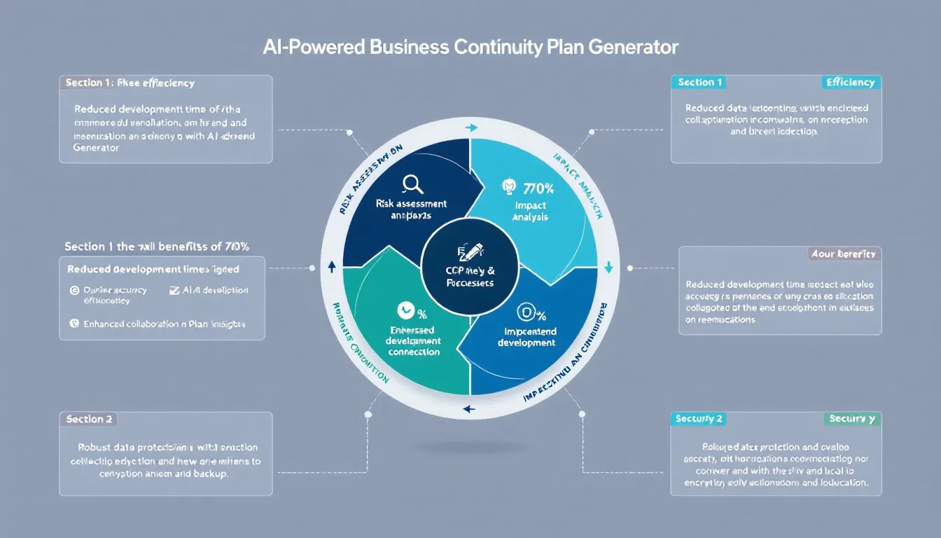 Transform your organization's resilience with our AI-powered Business Continuity Plan Generator - creating comprehensive, customized BCPs in minutes instead of months.