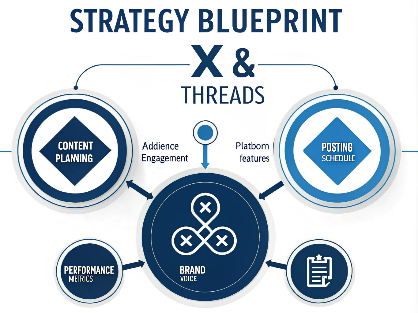 Master your social media presence with our comprehensive X and Threads Strategy Blueprint - your guide to building an engaging personal brand across both platforms.