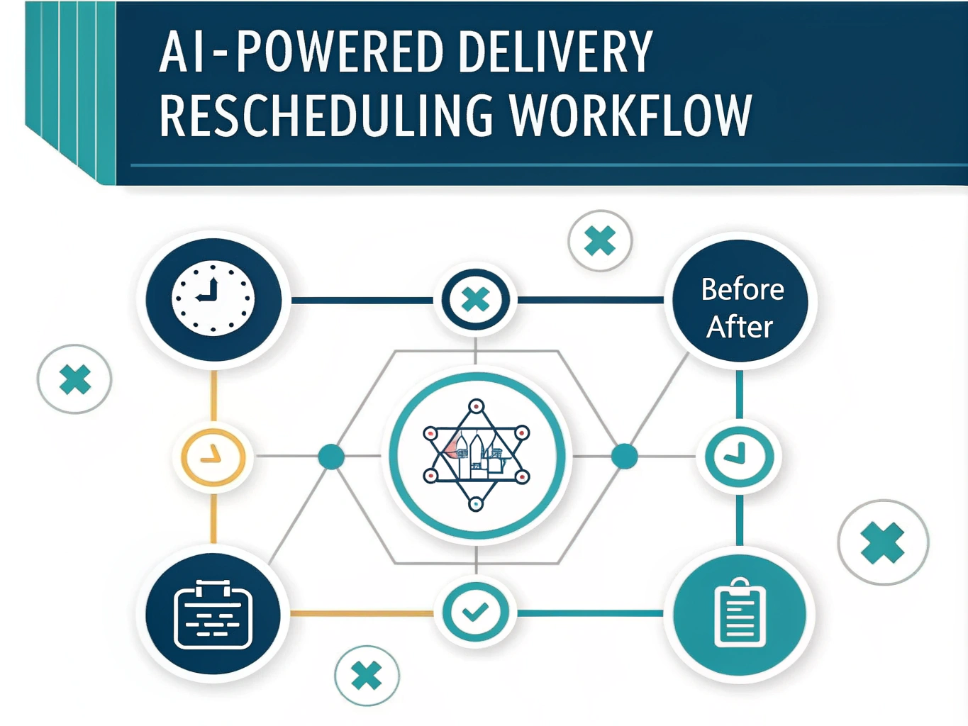 Transform your delivery rescheduling operations with AI-powered automation - streamlining customer communications and optimizing workflow efficiency in one comprehensive solution.