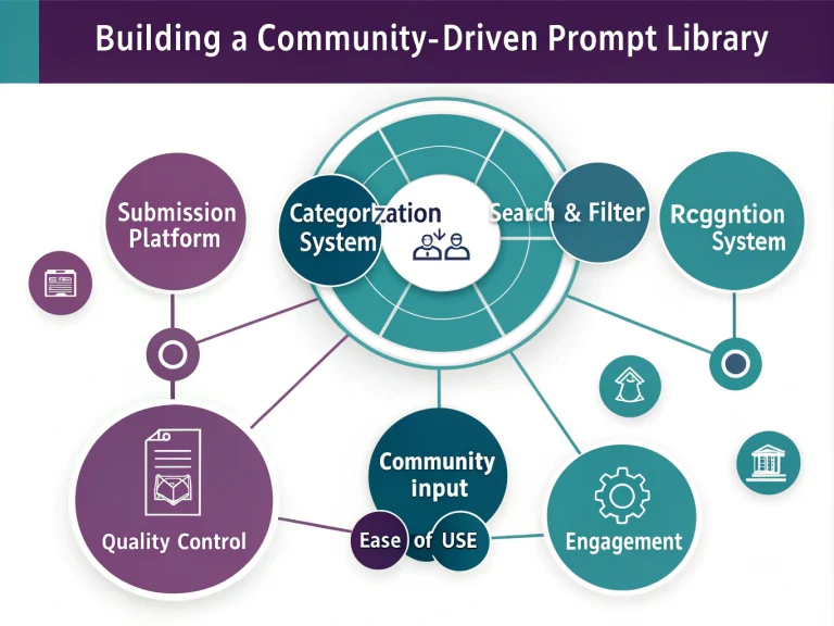 Discover how to build and maintain a thriving community-driven prompt library that harnesses collective intelligence while ensuring quality and engagement.