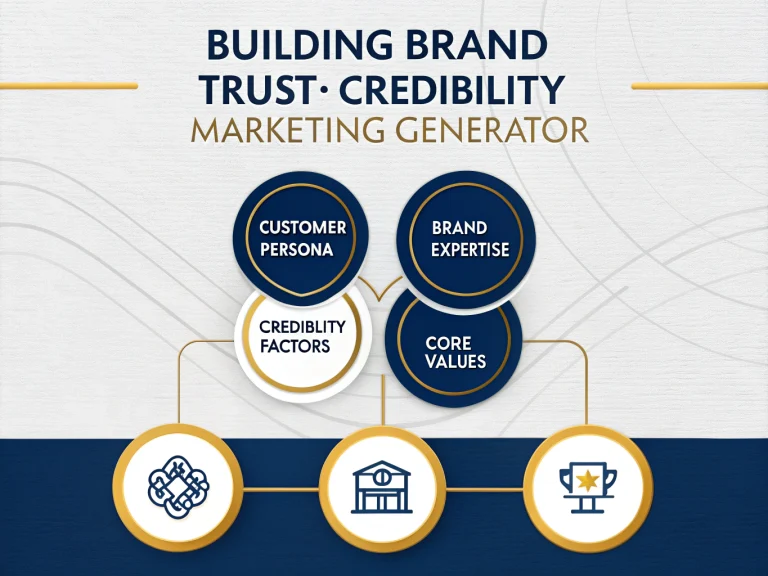 Transform your marketing strategy with our Credibility Marketing Generator - the data-driven tool that builds trust and authority through proven psychological principles.