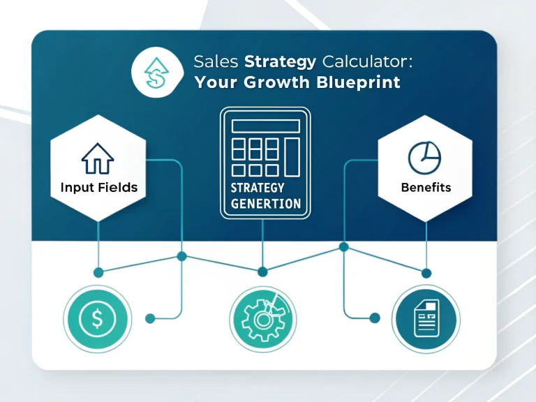 Transform your business goals into actionable strategies with our intuitive Sales Strategy Calculator - your automated path to data-driven growth planning.