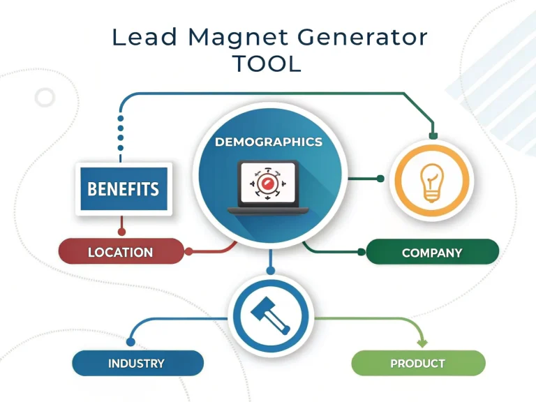 Transform your lead generation strategy with our intelligent Lead Magnet Generator Tool - creating personalized, high-converting lead magnets tailored to your specific audience and region.