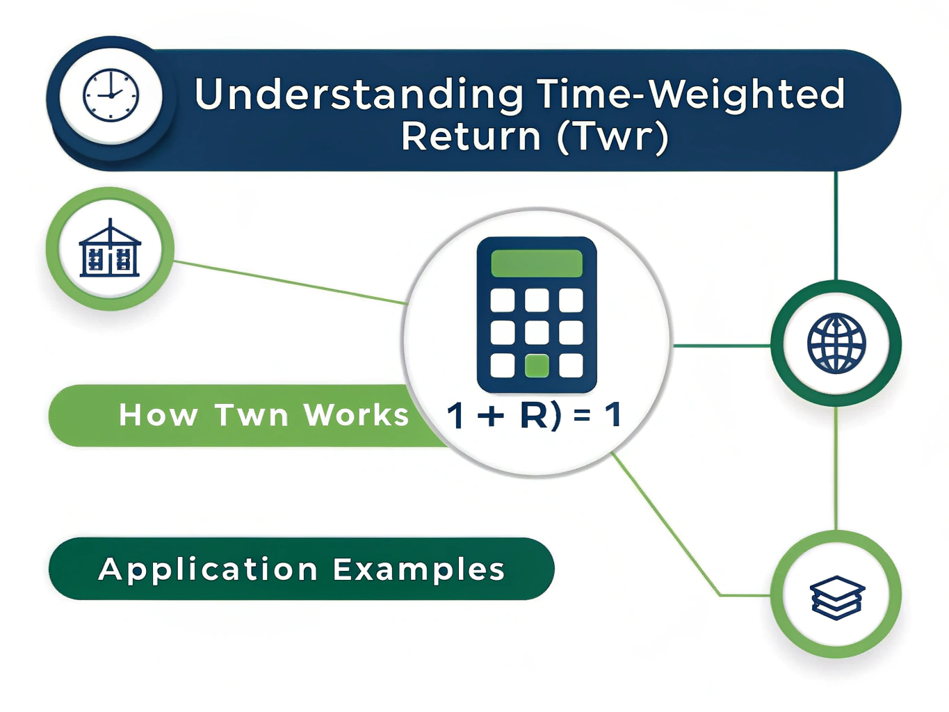 Master the complexities of investment performance measurement with a comprehensive visual guide to Time-Weighted Return (TWR) calculation and its practical applications.