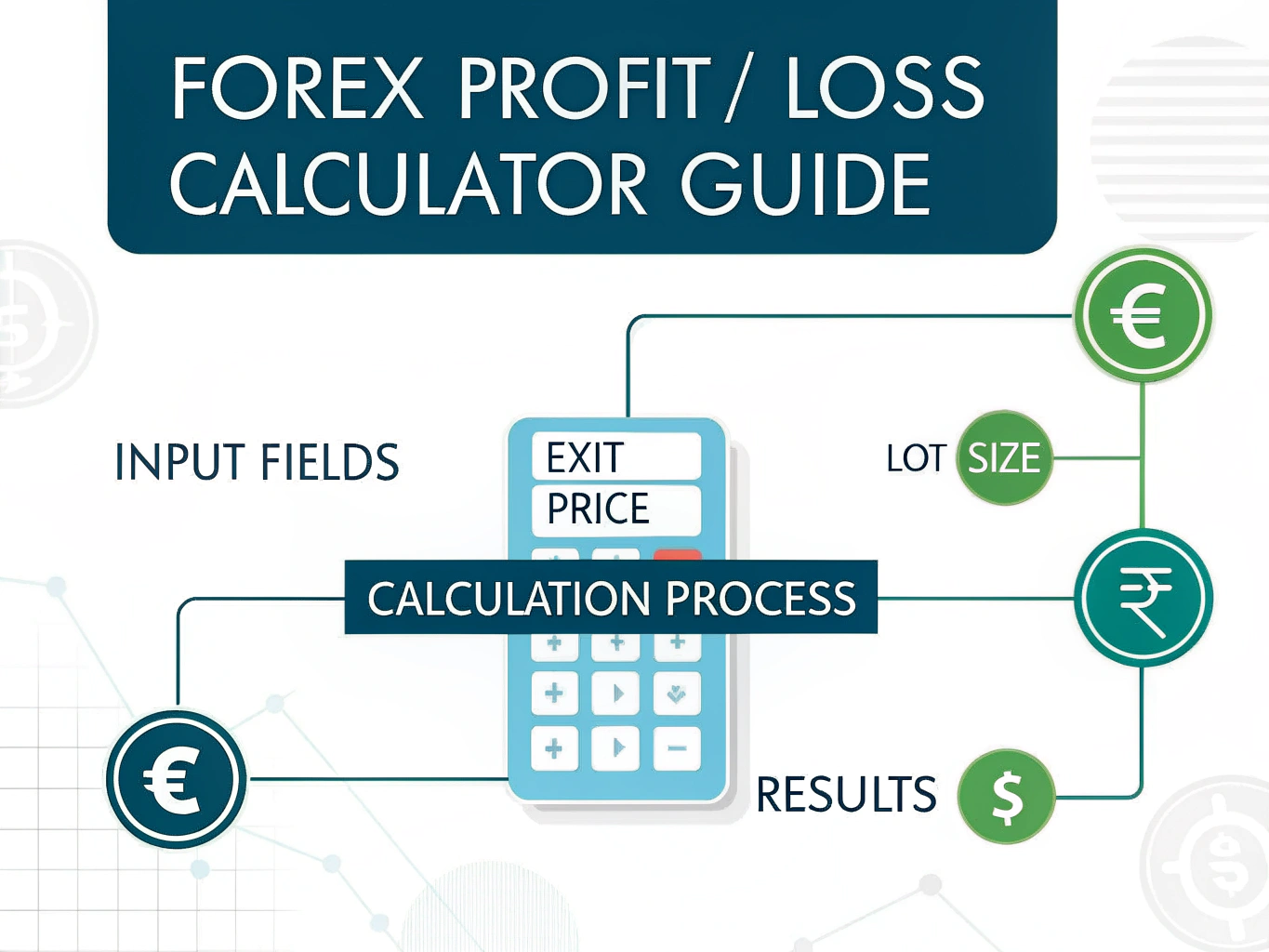 Master forex trading calculations with our comprehensive visual guide to the EUR/USD Profit/Loss Calculator - your essential tool for precise trade planning and risk management.