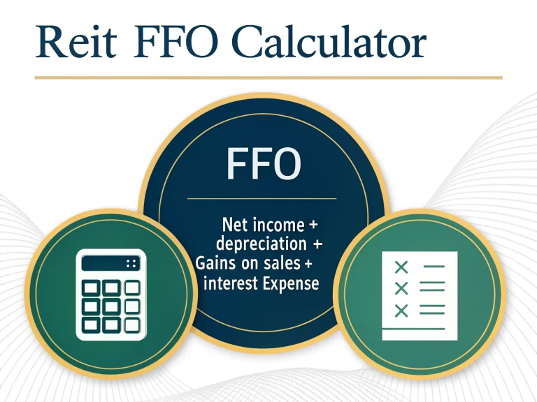 Demystify REIT performance evaluation with our comprehensive FFO Calculator infographic - your essential tool for accurate real estate investment trust analysis.