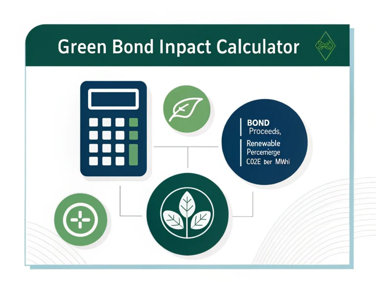 Transform your green bond investments into measurable environmental impact with our intuitive CO2e Avoidance Calculator - bringing clarity to sustainable finance metrics.