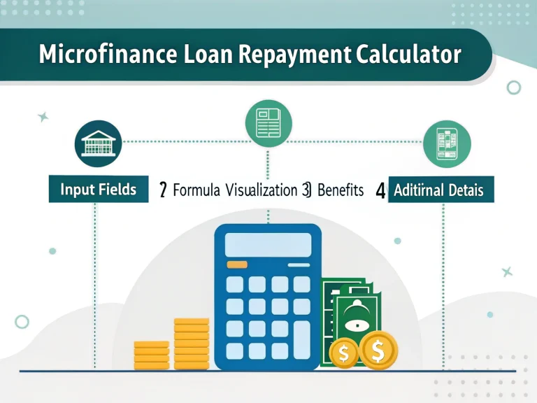 Simplify microfinance loan planning with our interactive calculator - helping borrowers and institutions track daily interest and create detailed payment schedules effortlessly.